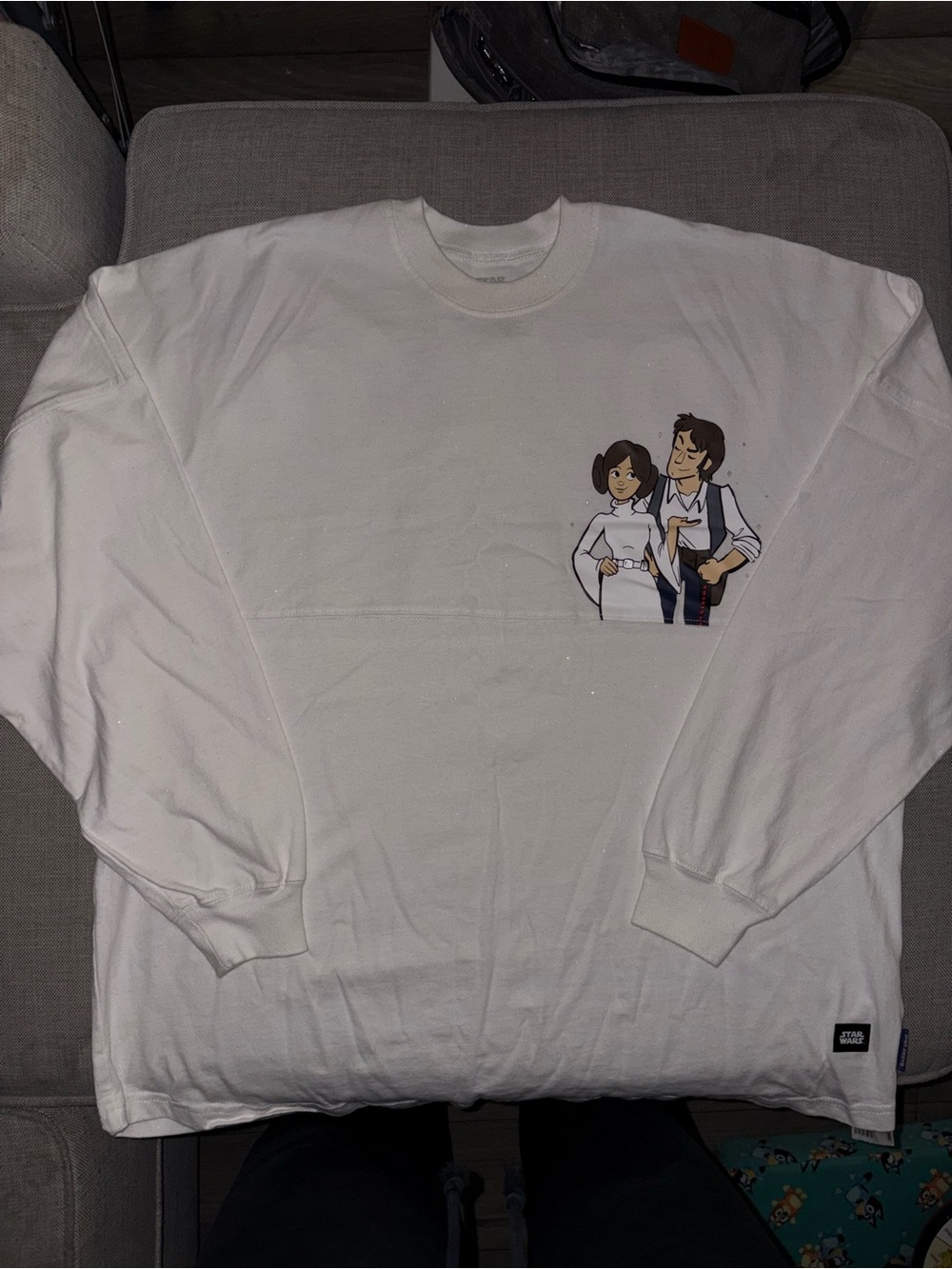 Star Wars Han Solo & Princess Leia Long Spirit Jersey (SIZE L)